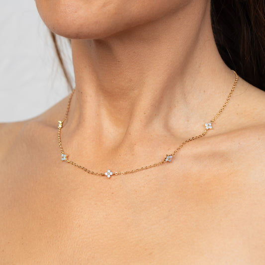 Adelaide Clover Necklace