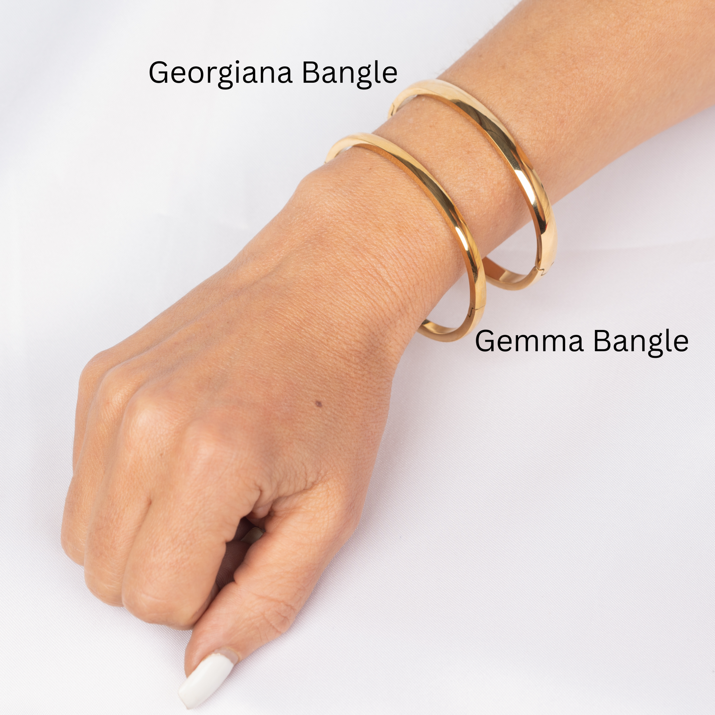 Georgiana Gold Bangle