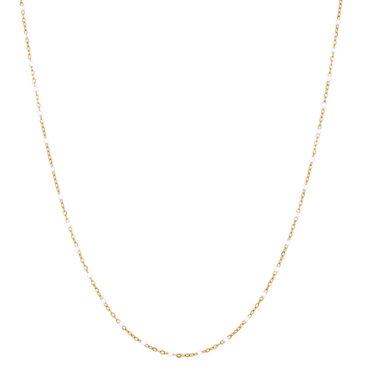Neve Gold Beaded Necklace