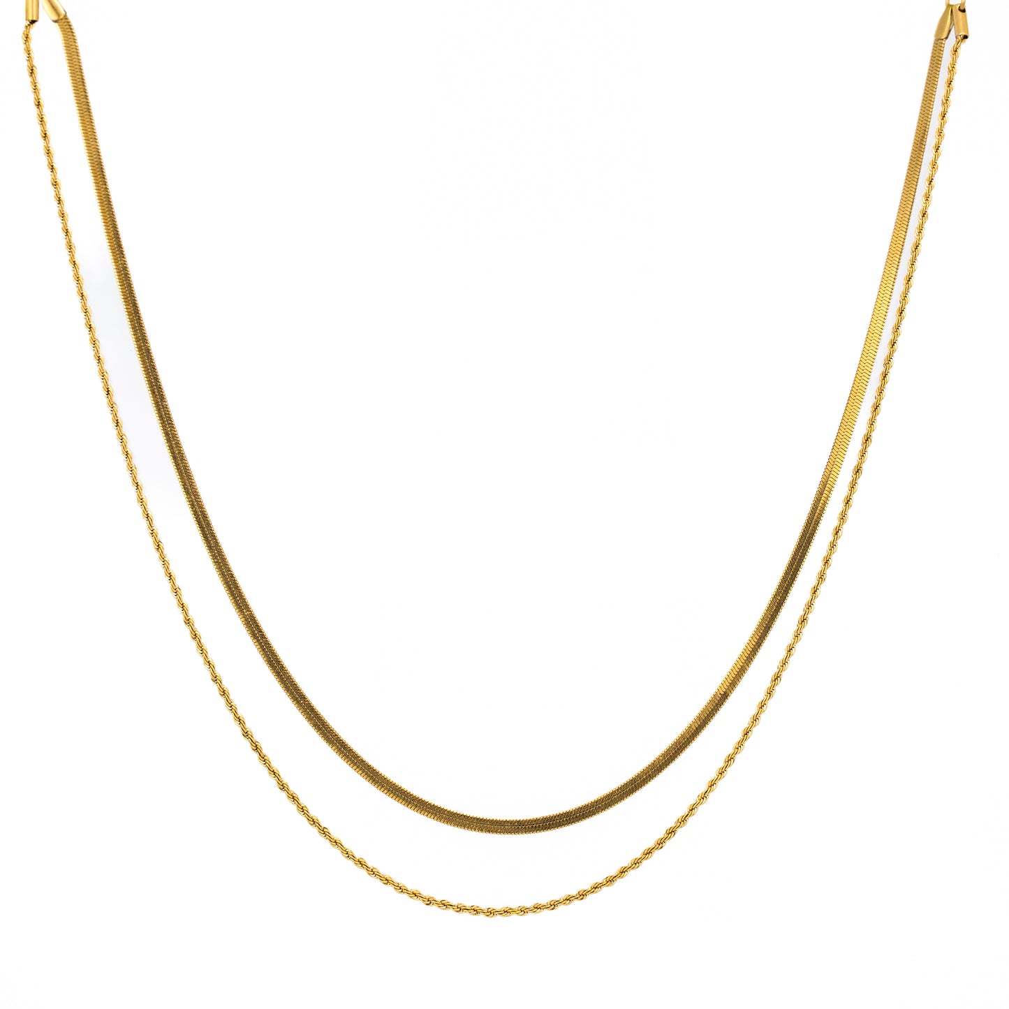 Noa Double Layer Necklace