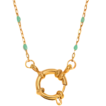 Neve Gold Beaded Necklace