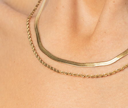 Noa Double Layer Necklace